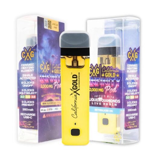 CALIGOLD INFINITY POD - INDICA | 2000MG DISPOSABLE - Image 2