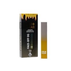 Cali Clear Face Off OG – 1G THC All-In-One Disposable – Indica