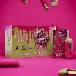 Cali Clear Pink Runtz – 2G Liquid Diamonds Disposable – Hybrid