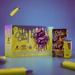 Cali Clear Blueberry Banana Bread – 2G Liquid Diamonds Disposable – Indica