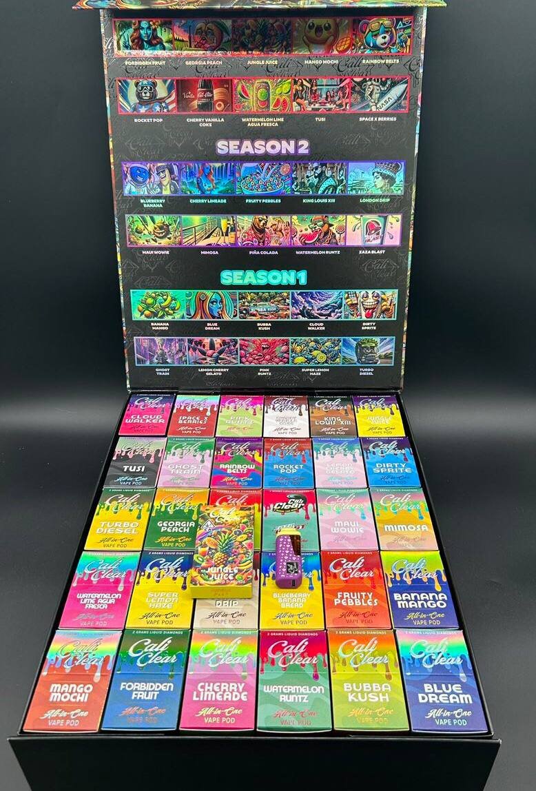 Cali Clear 2G Disposable Vape – Variety Pack